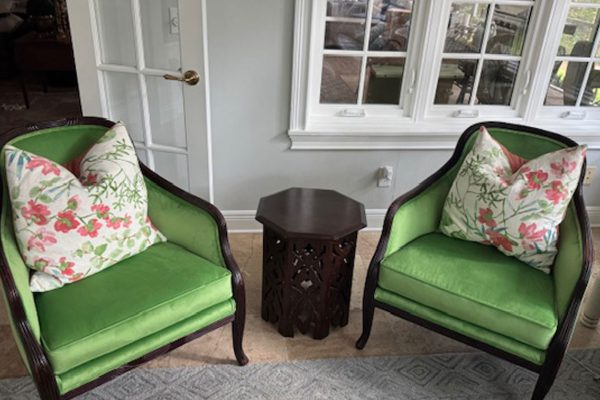 green-upholstered-chairs
